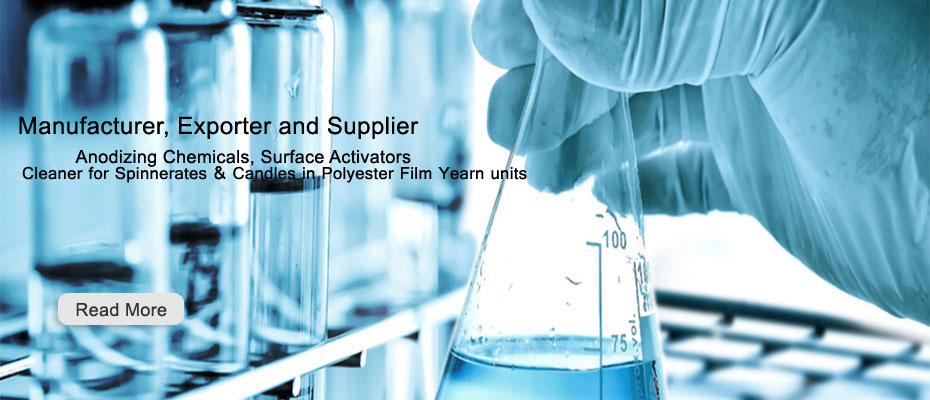 Metal Pretreatment Chemicals, Passivation Chemicals, Anodizing Chemicals, Surface Activators